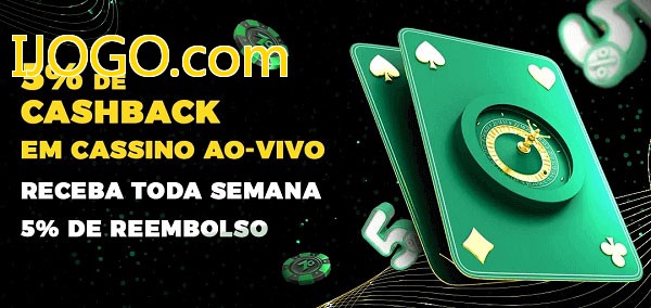 Promoções do cassino ao Vivo IJOGO.com